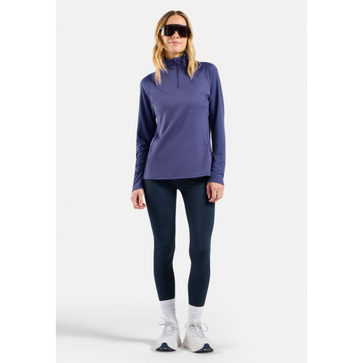 Pull Femme Essential Ceramiwarm 1/2 Zip Skipper Blue