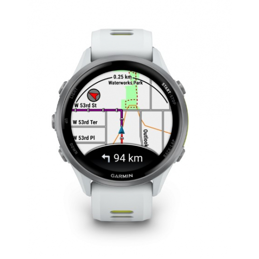 Forerunner 970 Whitestone / Amp Yellow