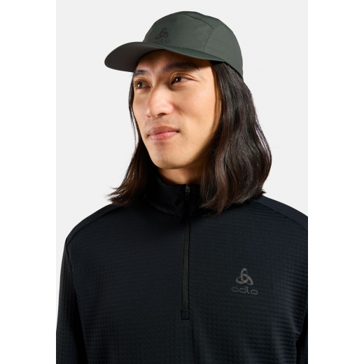T-shirt 1/2 Zip Essential Thermal Black