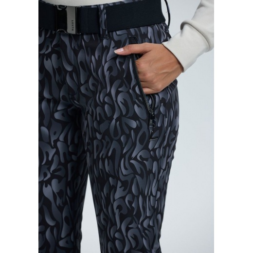 Pantalon Femme Joentaus Noir Print