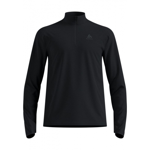 T-shirt 1/2 Zip Essential Thermal Black