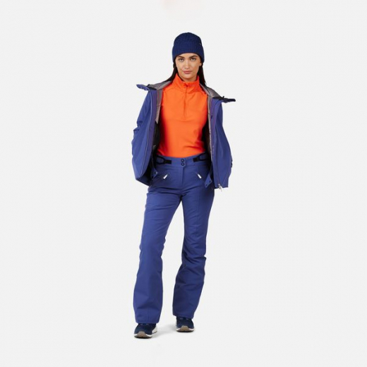 Polaire Femme Mid Layer Stretch Orange Flame
