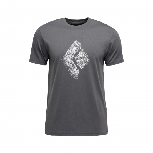 T-shirt Engineered Diamond Anthracite