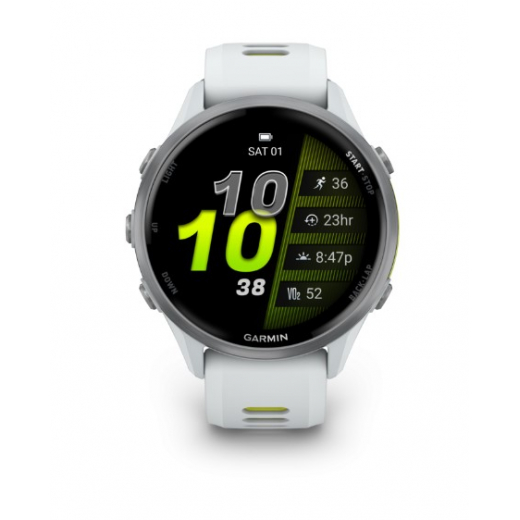 Forerunner 970 Whitestone / Amp Yellow