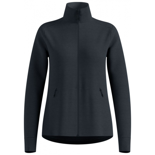 Veste Polaire Femme Grid Fleece Black Melange