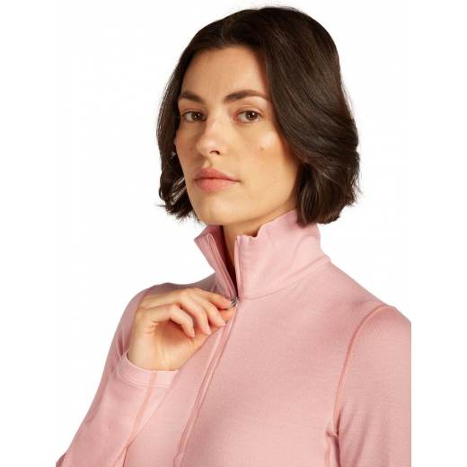 T-shirt Femme 260 Tech 1/2 Zip Blusch
