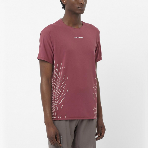 T-Shirt Sense Aero Gfx Nocturne Whisper White