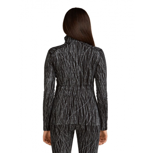 T-Shirt Femme Mer 260 Vertex Delta Aop Black Snow