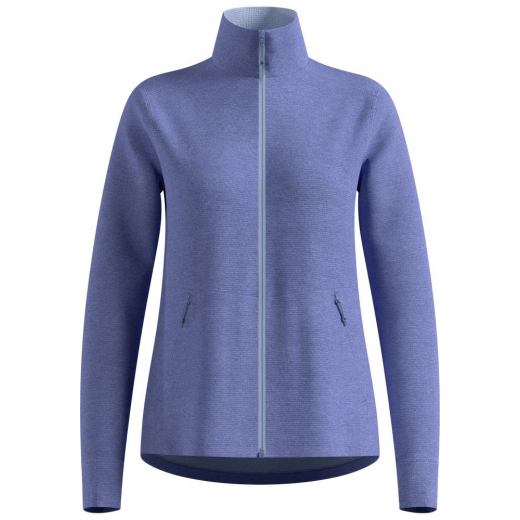 Veste Polaire Femme Grid Fleece Blue Heron Melange