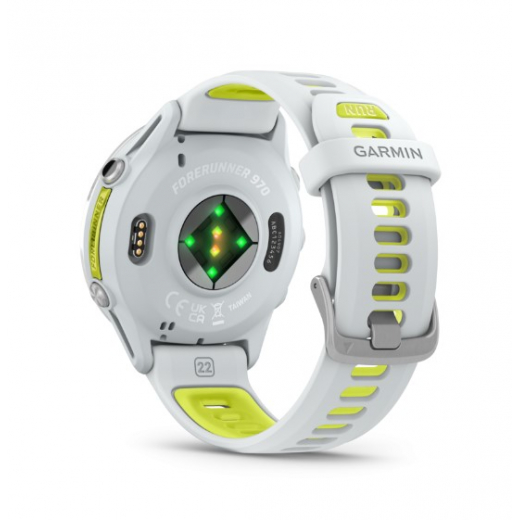Forerunner 970 Whitestone / Amp Yellow