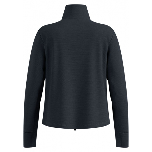Polaire Femme Grid Fleece 1/2 Zip Black Melange