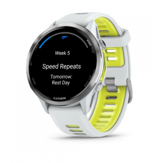 Forerunner 970 Whitestone / Amp Yellow