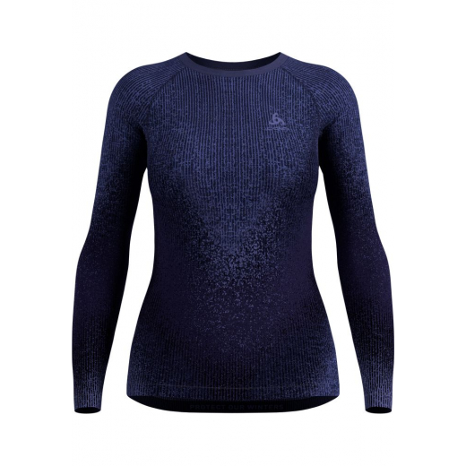T-shirt Femme Top Crew Performance Warm Blackcomb Skipper Blue