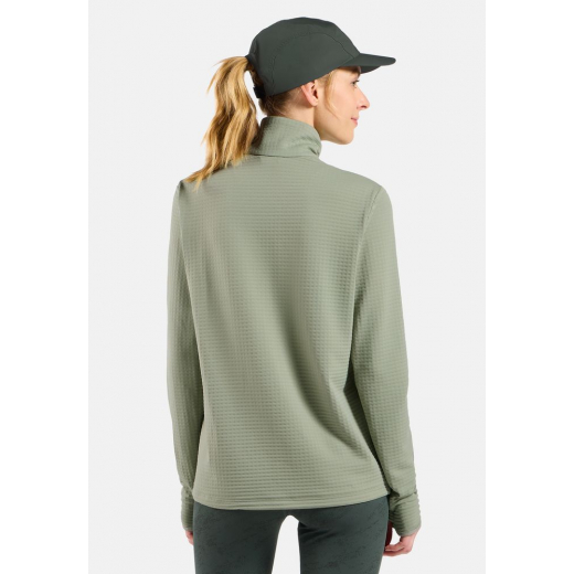 T-shirt 1/2 Zip Femme Essential Thermal Shadow