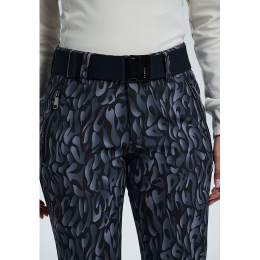 Pantalon Femme Joentaus Noir Print