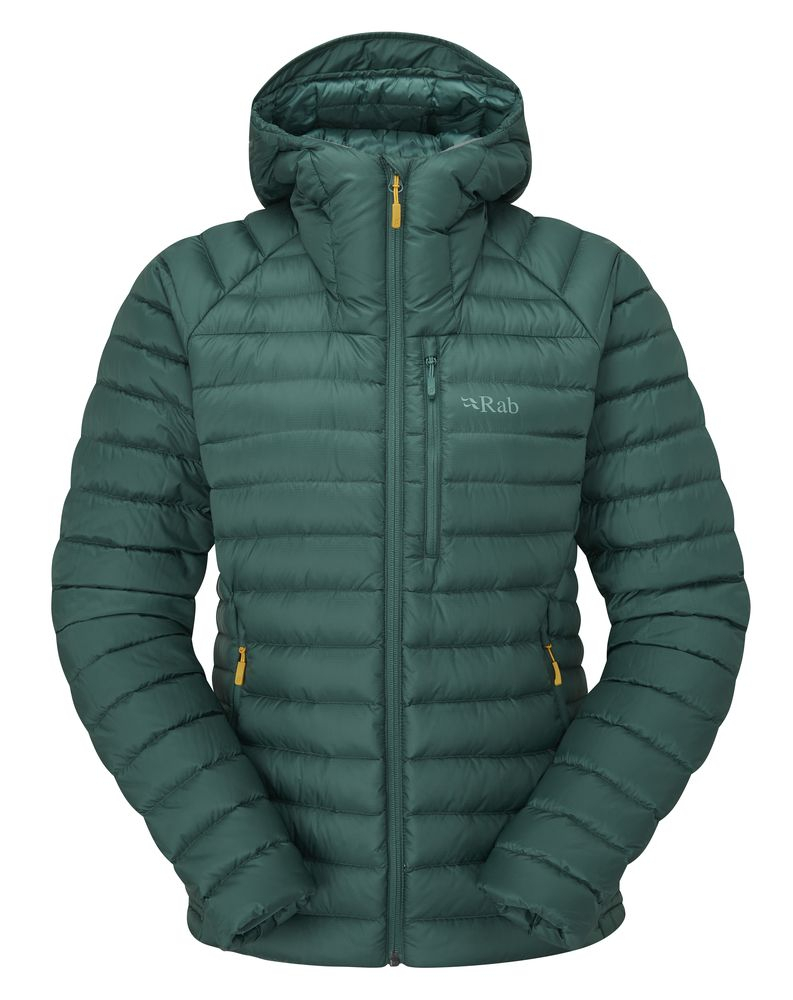 Doudoune Femme Microlight Alpine Veste Green Slate - Doudoune | Rab