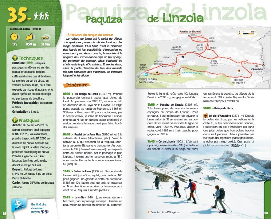 100% Raquette Pyrénées-atlantique - Librairie | 3 Sup Editions