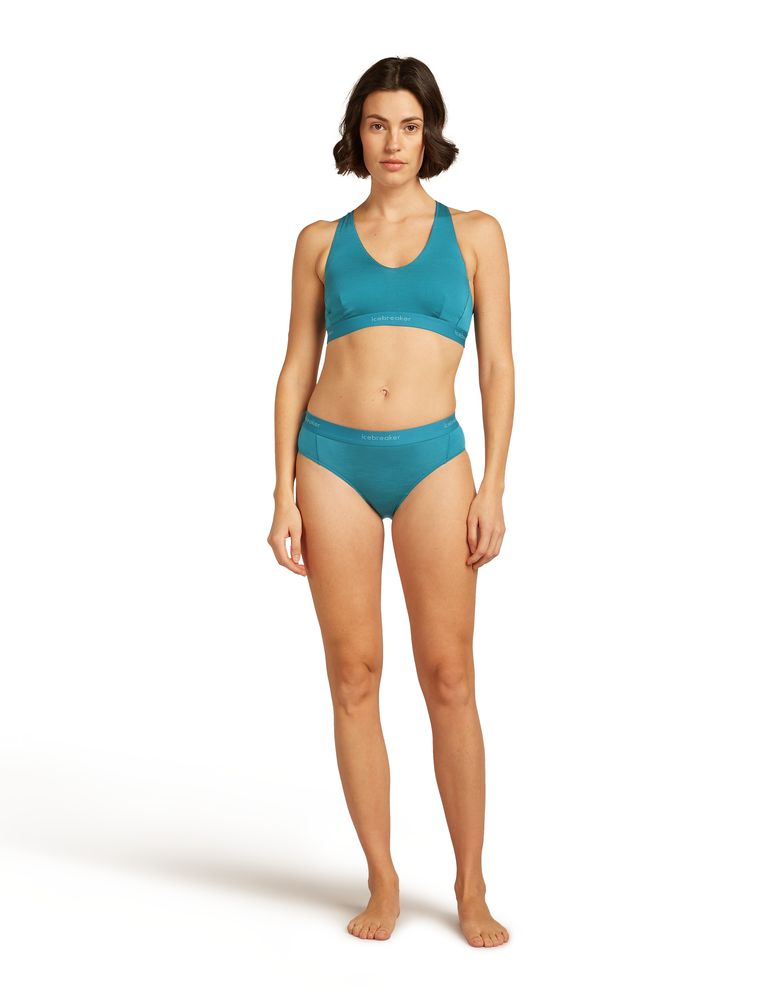 Brassiere Mer 125 Cool-lite Sprite Racerback Topaz