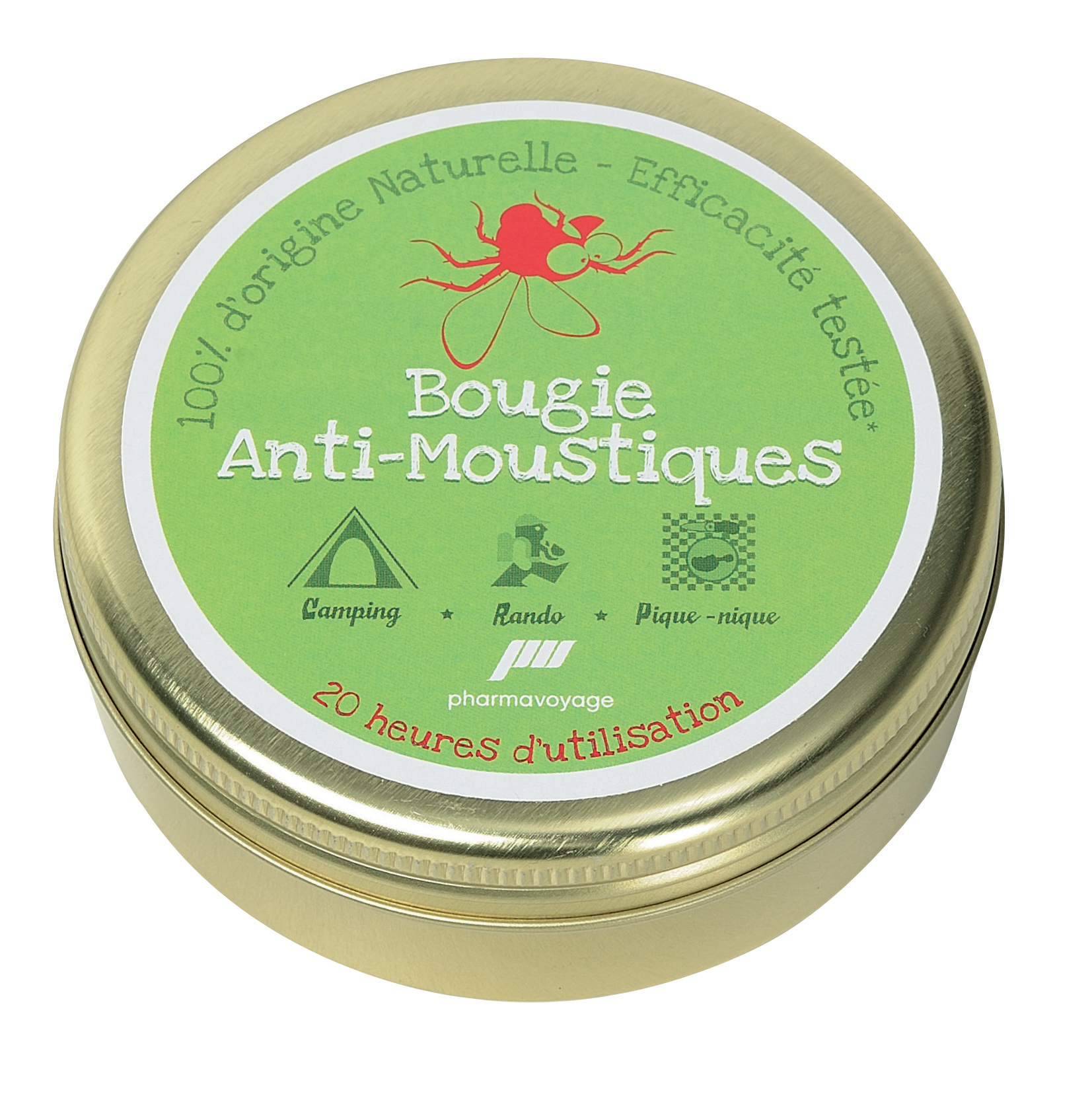Bougie Anti Moustique - Protection Insectes | Pharma Voyage
