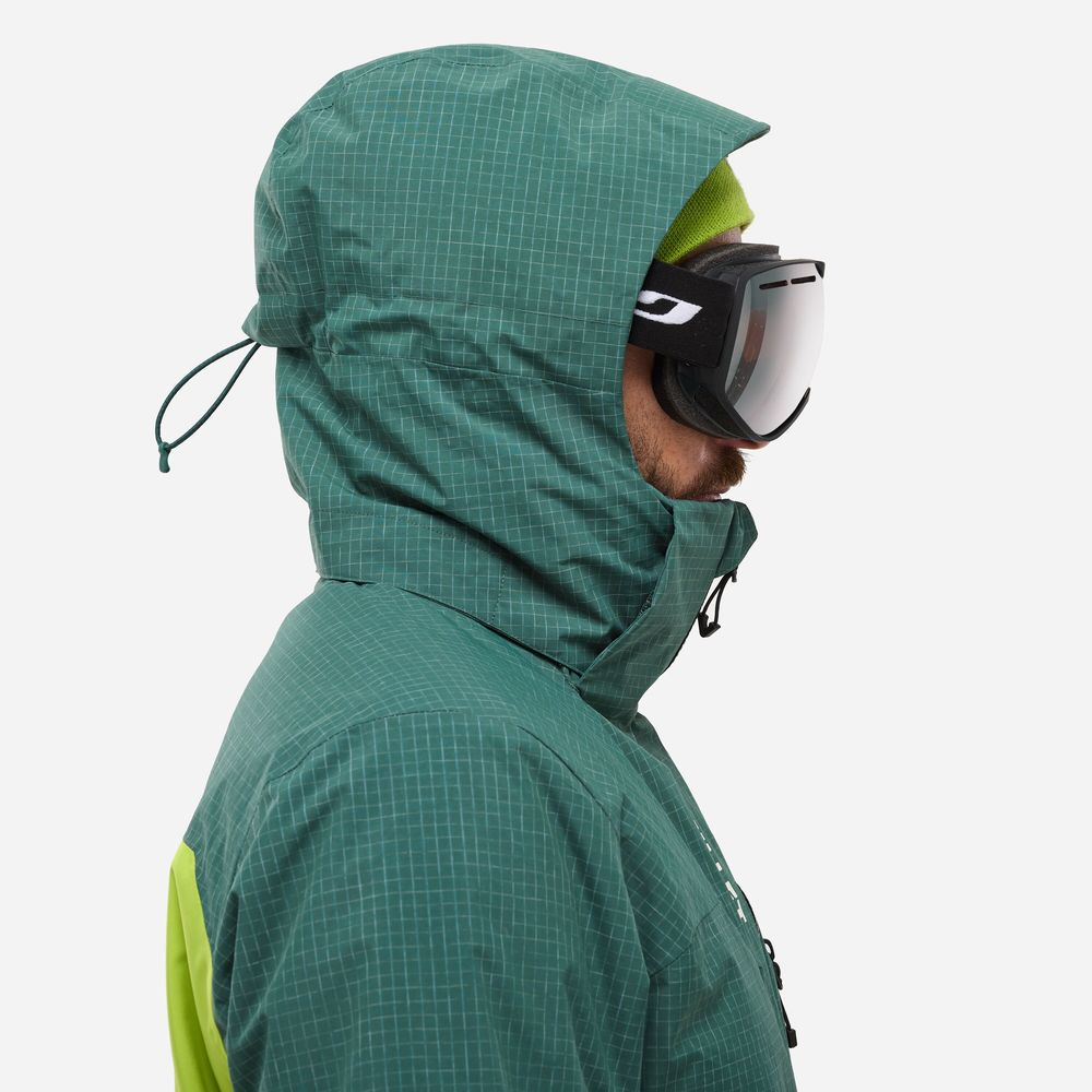 Veste Grands Montets Peak Bottle Macaw Green