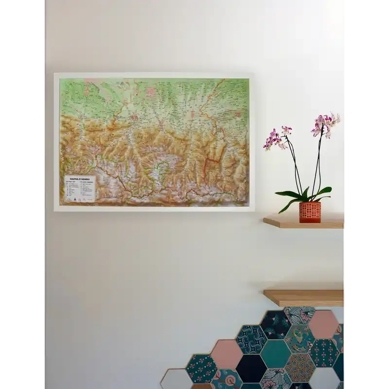 Carte 3d Hautes Pyrenees - Cartes | 3dmap