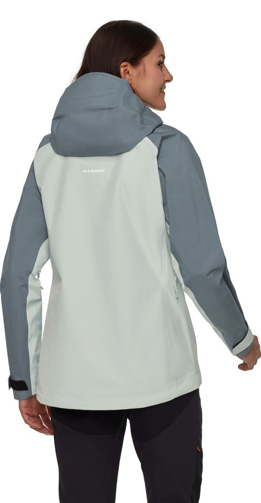Crater Iv Hs Hooded Veste Femme Silver Sage Strata - Veste | Mammut