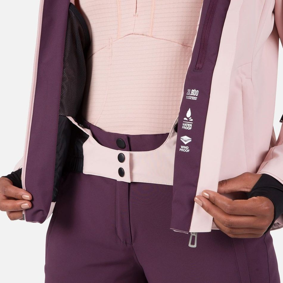 Veste De Ski Strawpile Femme Powder Pink - Veste | Rossignol