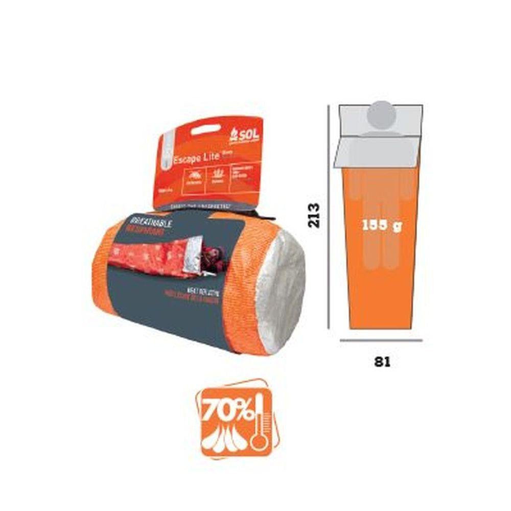 Bivouac Escape Light 156g - Equipement Outdoor | Sol