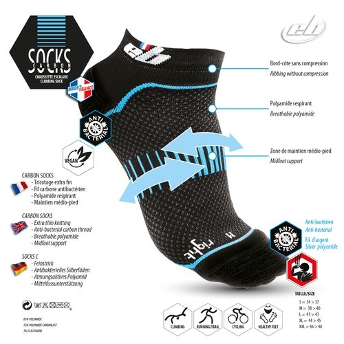 Socks Carbon - Chaussettes | Eb
