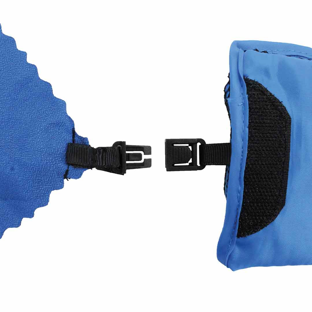 Serviette Ultra Compacte 40x40 Bleu - Serviette | Azimut Outdoor