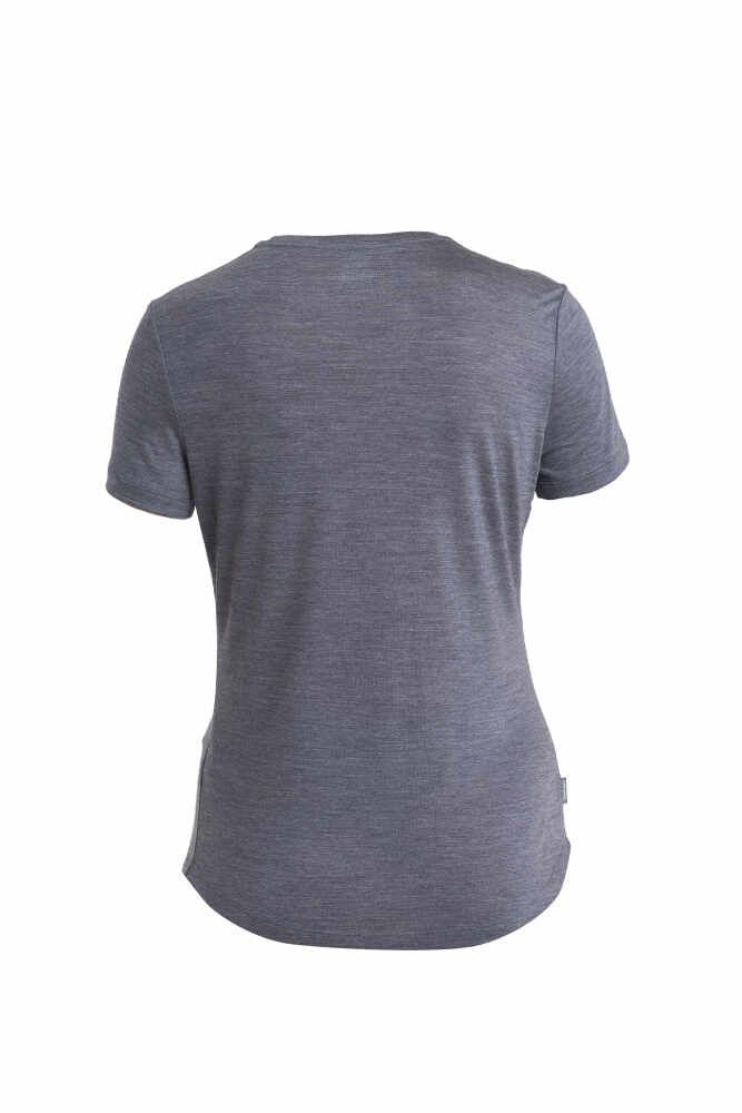 T-shirt Femme Merino 125 Cool-lite Sphere III Midnight Navy Heather - Tee Shirt Mc