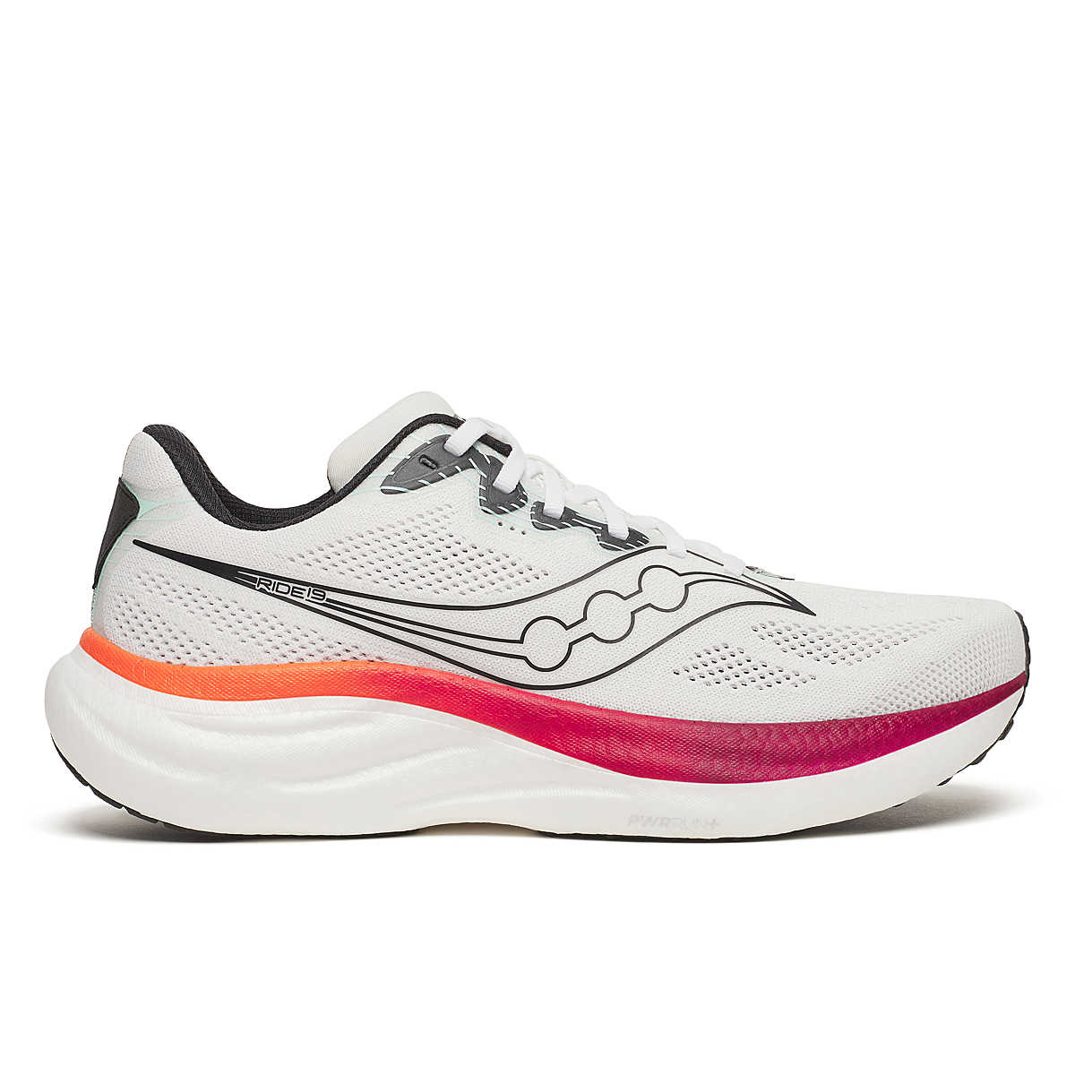 Ride 19 White Crimson - Chaussures | Saucony