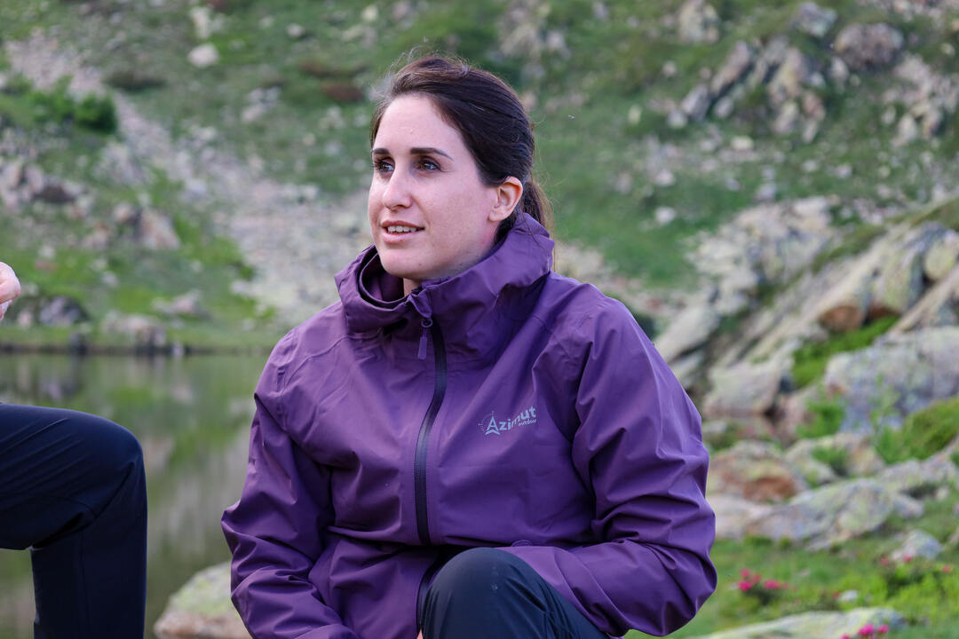 Veste Femme Hardshell Gr+ violette - Veste | Azimut Outdoor