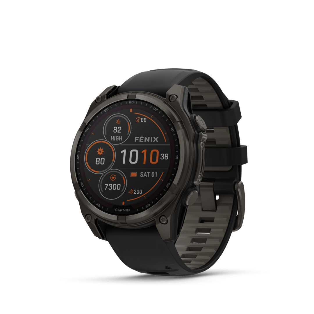 Fenix 8 47mm Solar Sapphire Titane Carbon Gray Dlc | Garmin