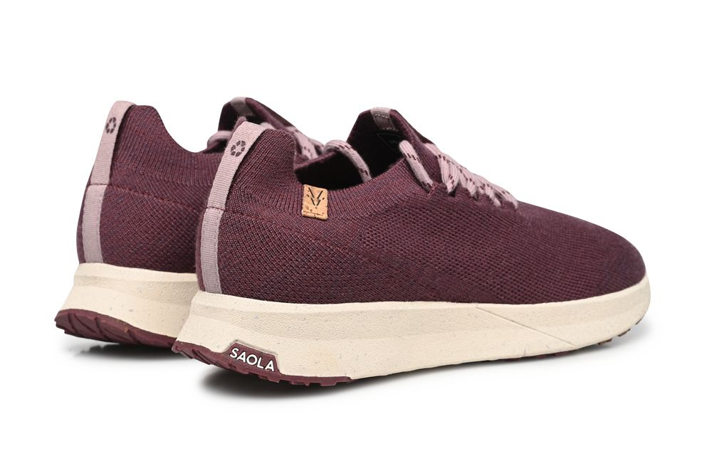 Tsavo 2.0 Wool Wine Femme - Chaussures | Saola