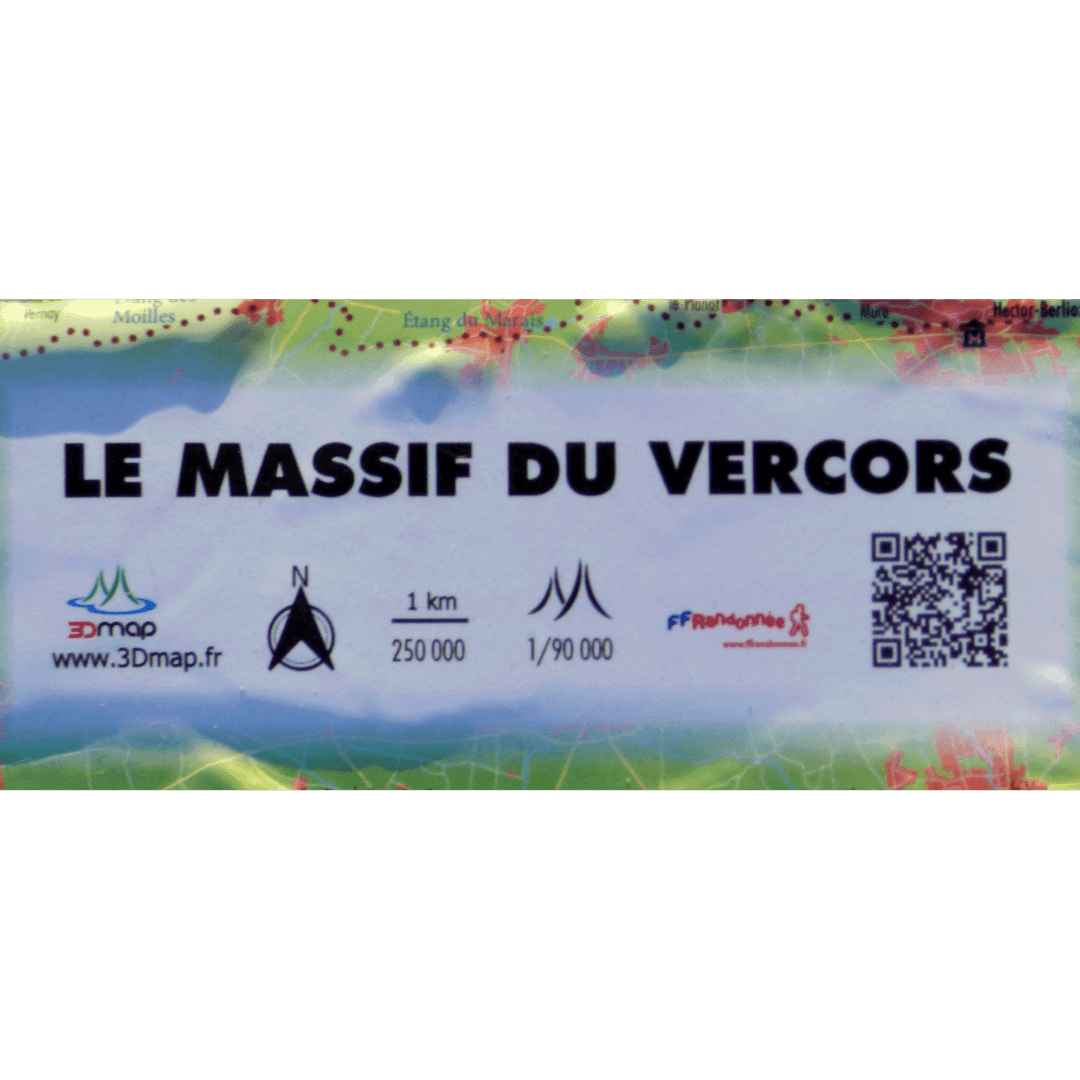Massif Du Vercors - Cartes | 3dmap