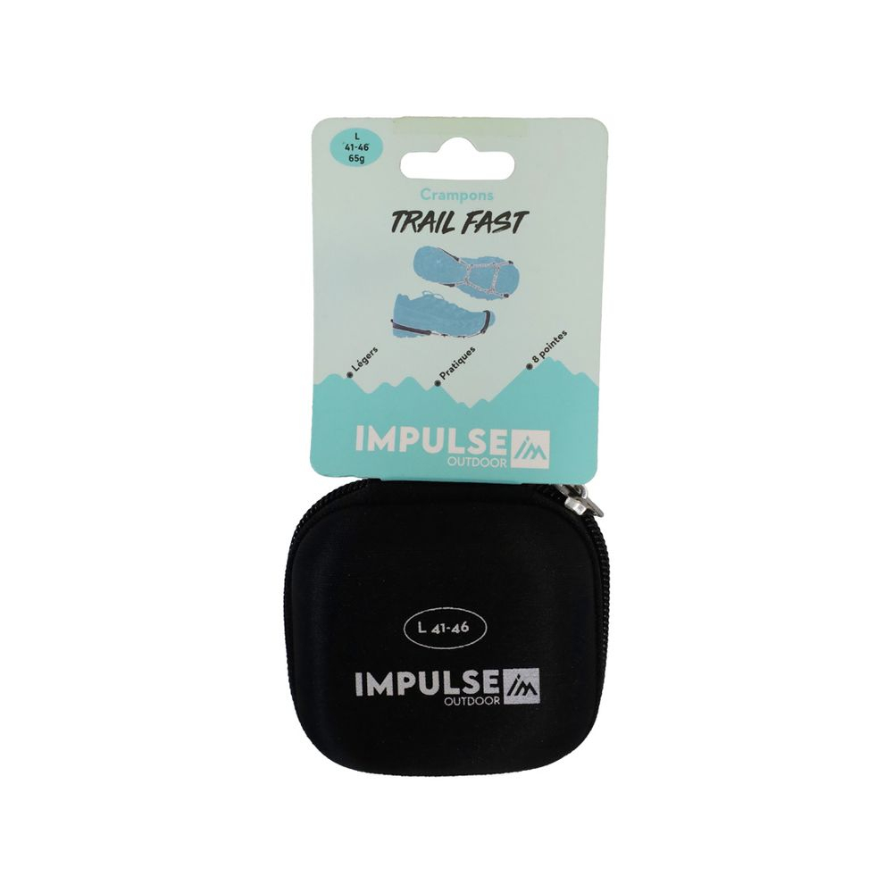 Crampons Antidérapants Pour Randonnée Hiver - 24 Dents Acier Inoxydable, Sangles Velcro - Adaptables Chaussures, Neige, Glace, Boue