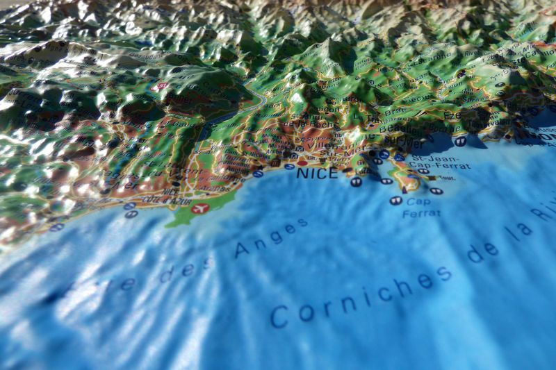 Les Alpes Maritimes - Cartes | 3dmap