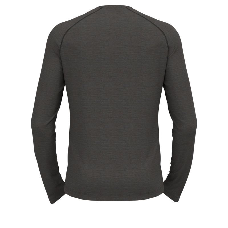 T-shirt Natural Performance 150 Grey Melange - Tee Shirt Ml | Odlo