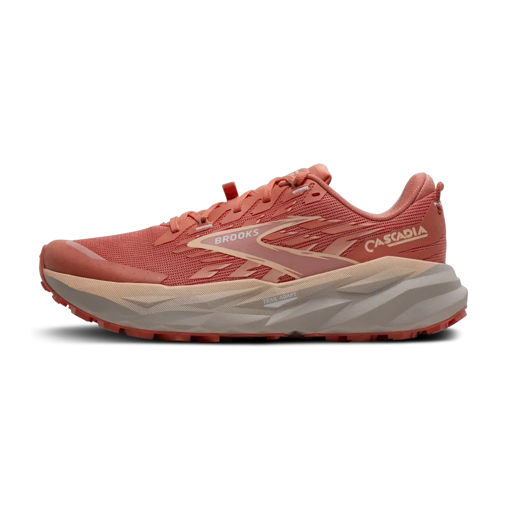 Cascadia 19 Femme Peach Echo - Chaussures | Brooks