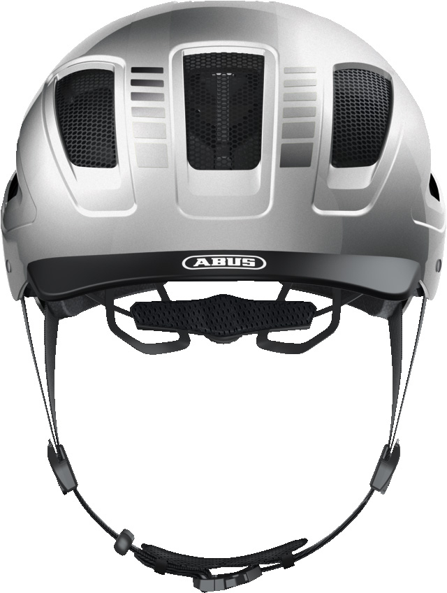 Hyban 2.0 Signal Silver - Casque | Abus
