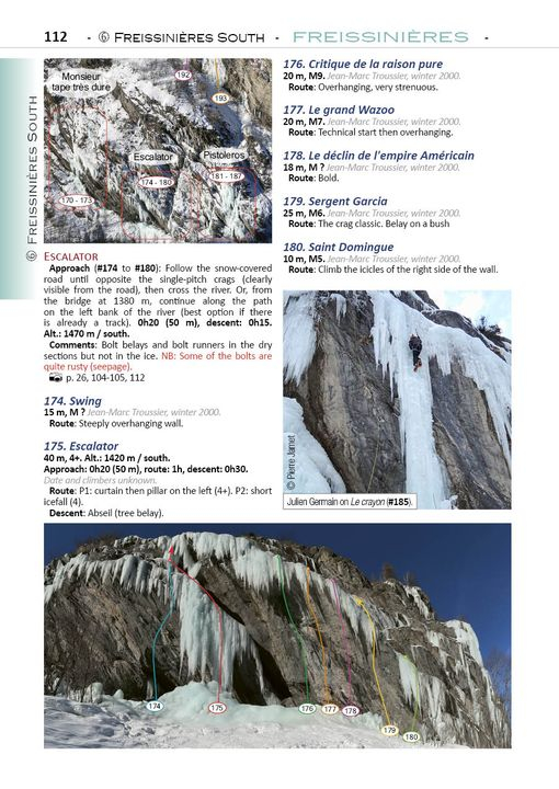Topo - Briancon Ice And Dry - Topo | Editions Constant