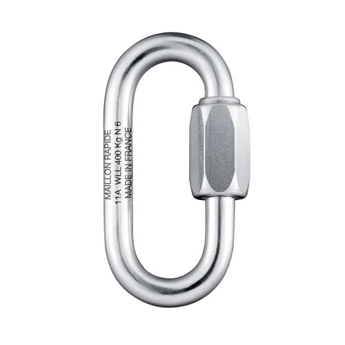 Maillon 7 Mm Normal Zingue - Equipement De Parois | Peguet
