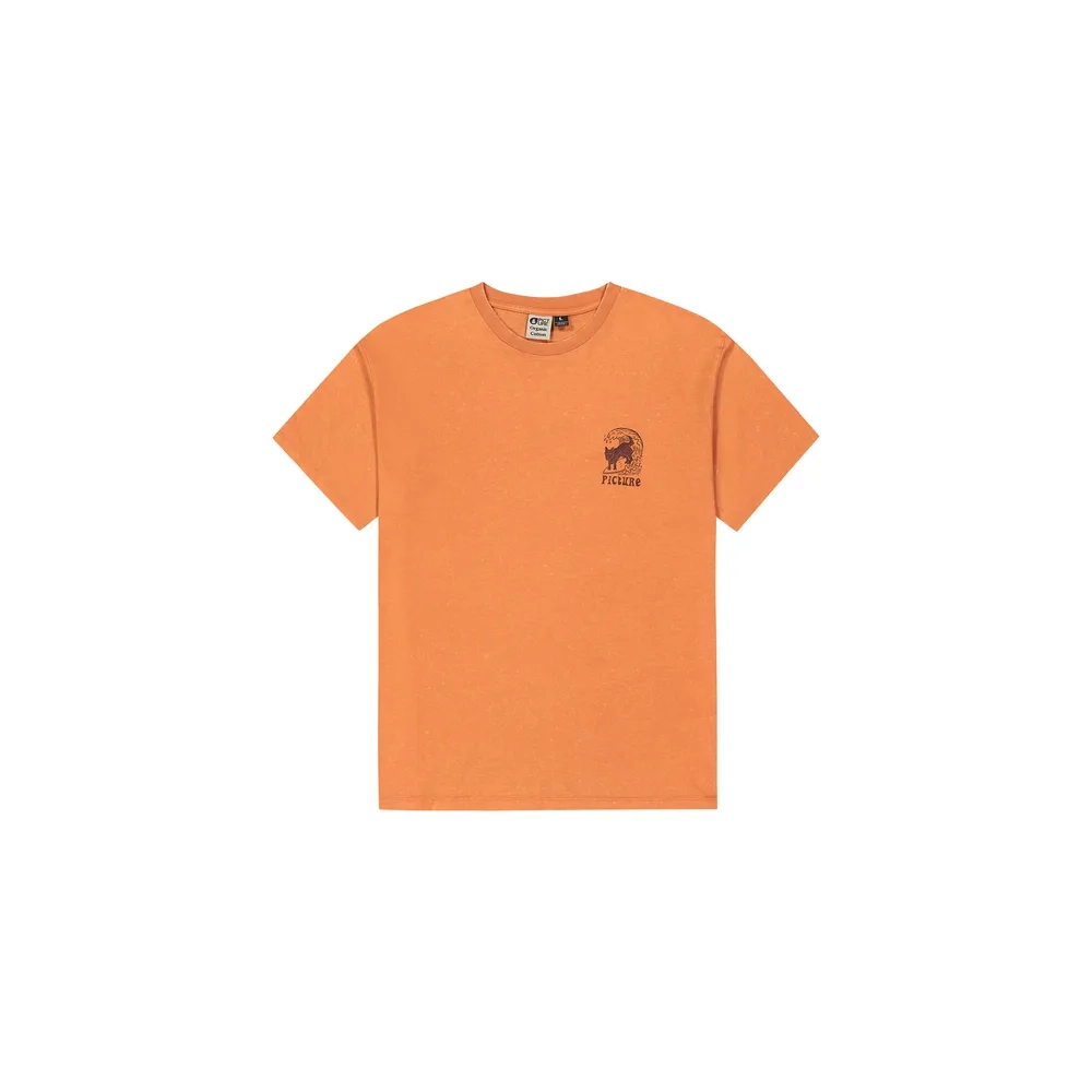 Picturide T-shirt Mango Washed - Tee Shirt Mc