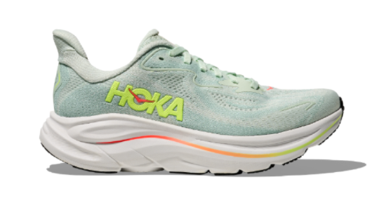 Clifton 10 Femme Sea Glass Neon Flame - Chaussures | Hoka