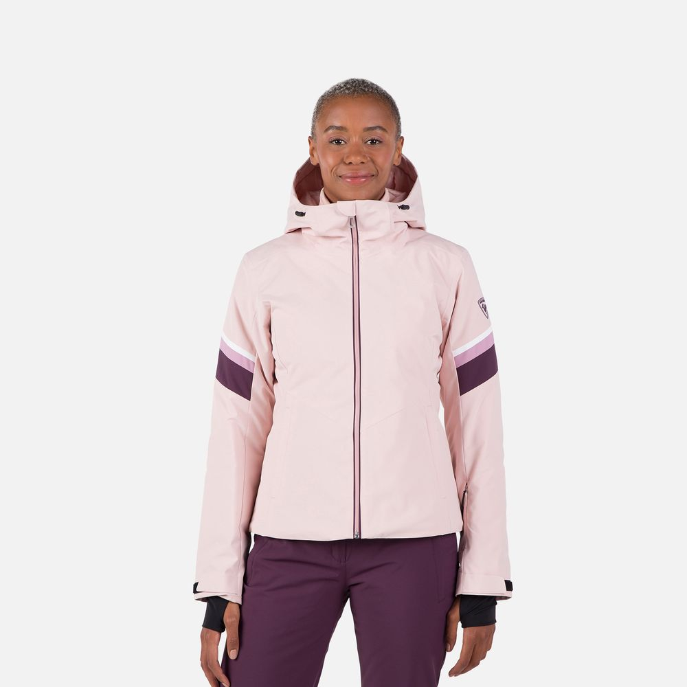 Veste De Ski Strawpile Femme Powder Pink - Veste | Rossignol