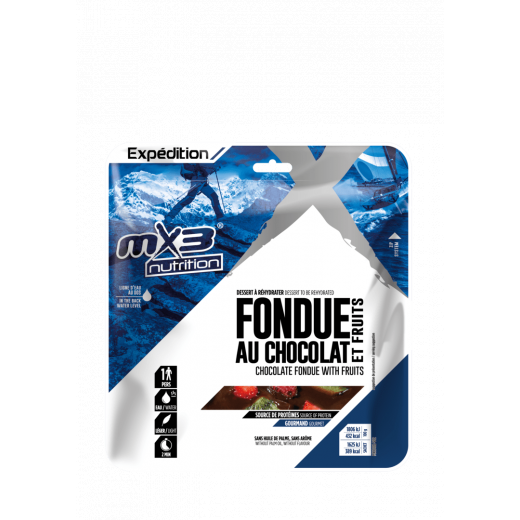 Fondue Au Chocolat Et Ses Fruits - Repas Lyophilise | Mx3
