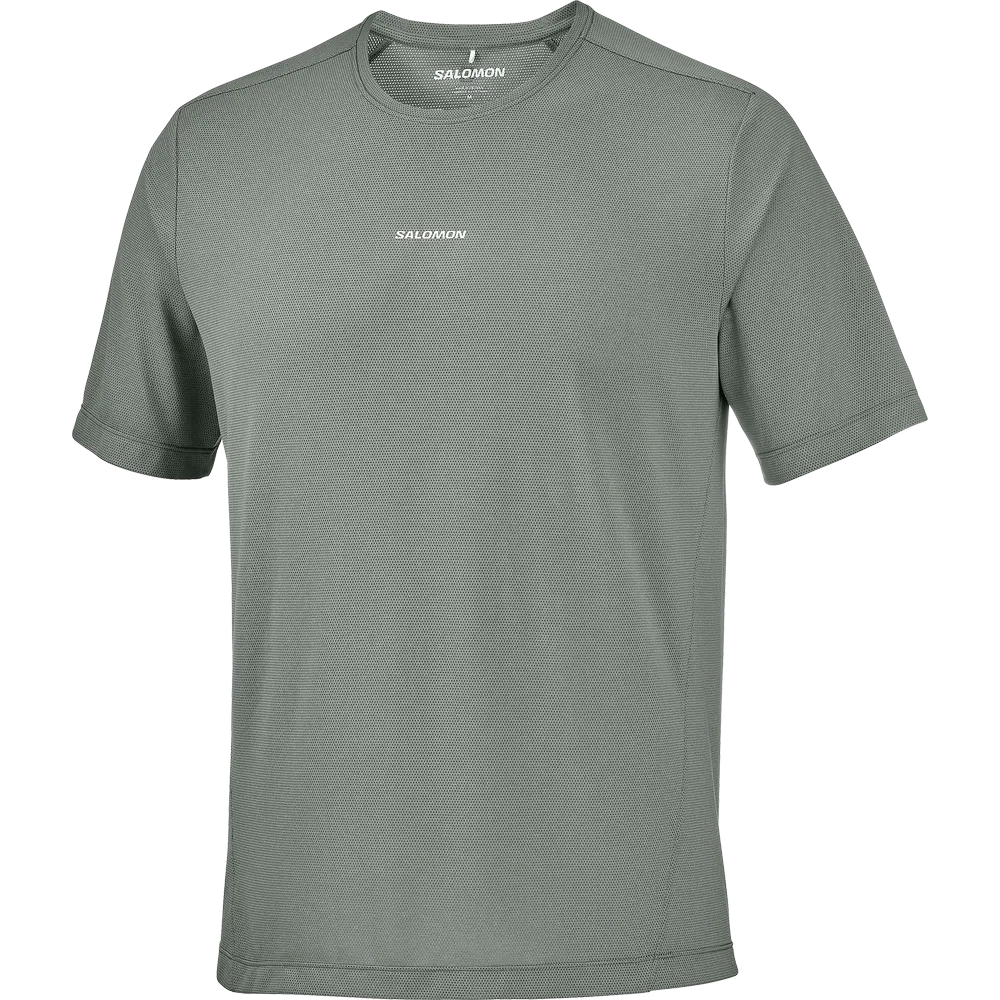 T-shirt Shkout Core Castor Grey - Tee Shirt Mc | Salomon