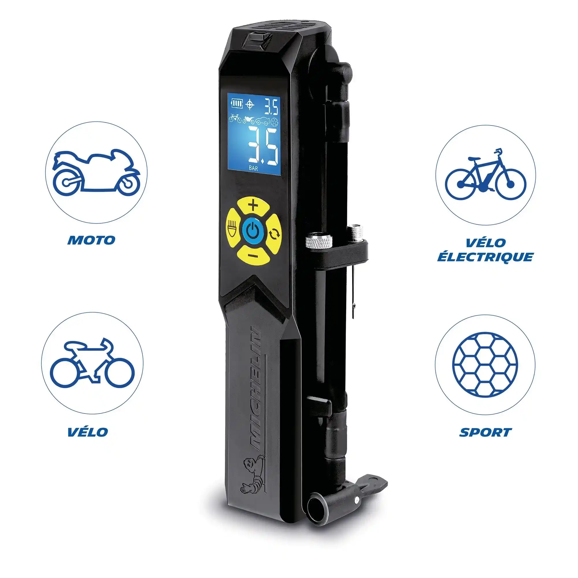 Mini Compresseur Usb Rechargeable - Pompes | Michelin