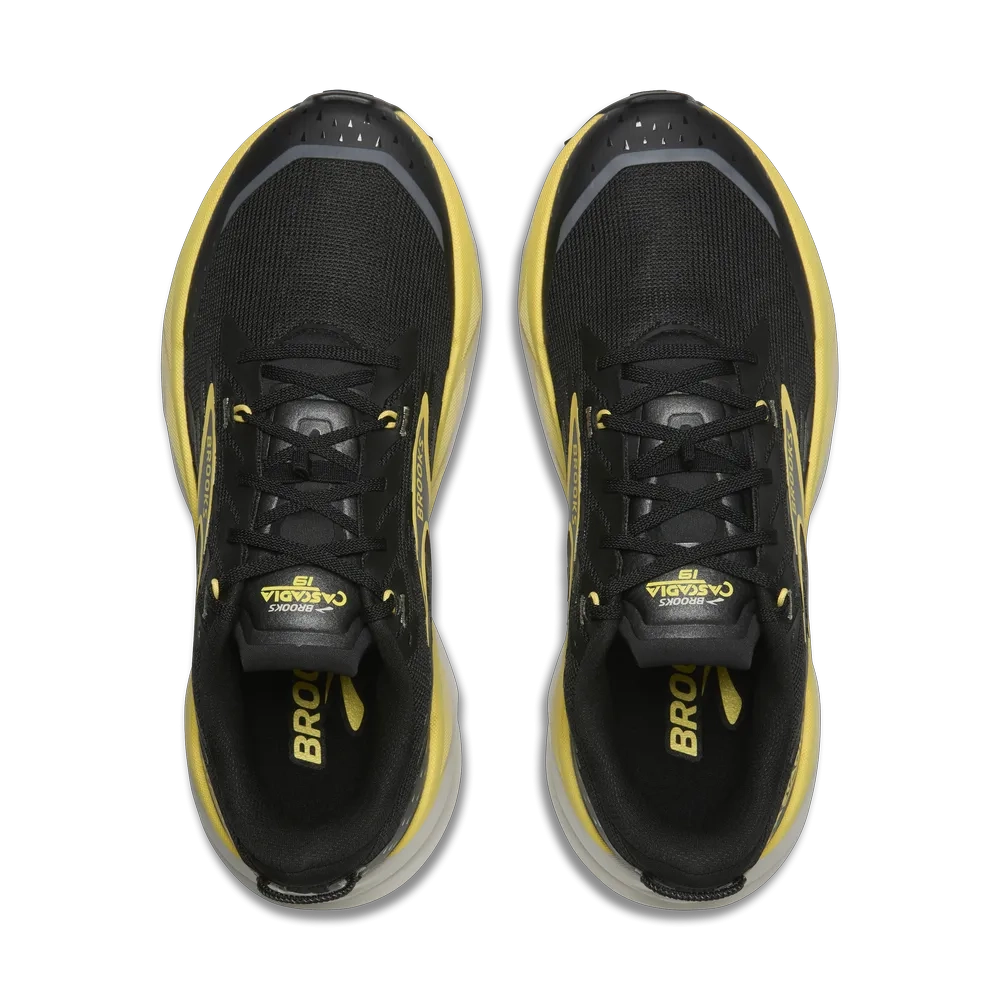Cascadia 19 Black Yellow - Chaussures | Brooks